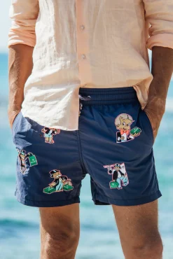 All Over Roro - Navy