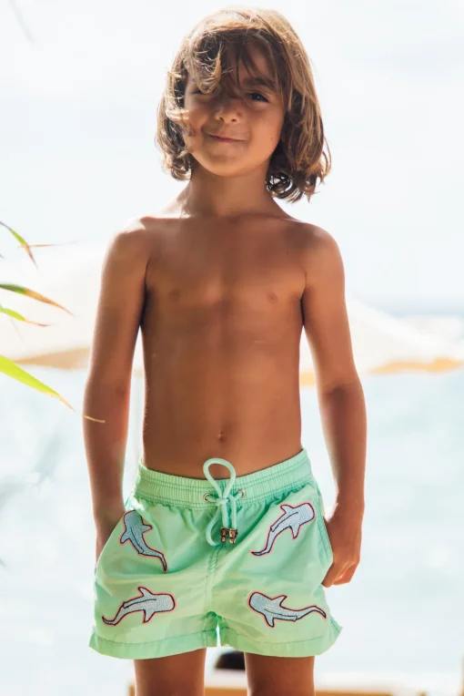 All Over Shark Kids - Green