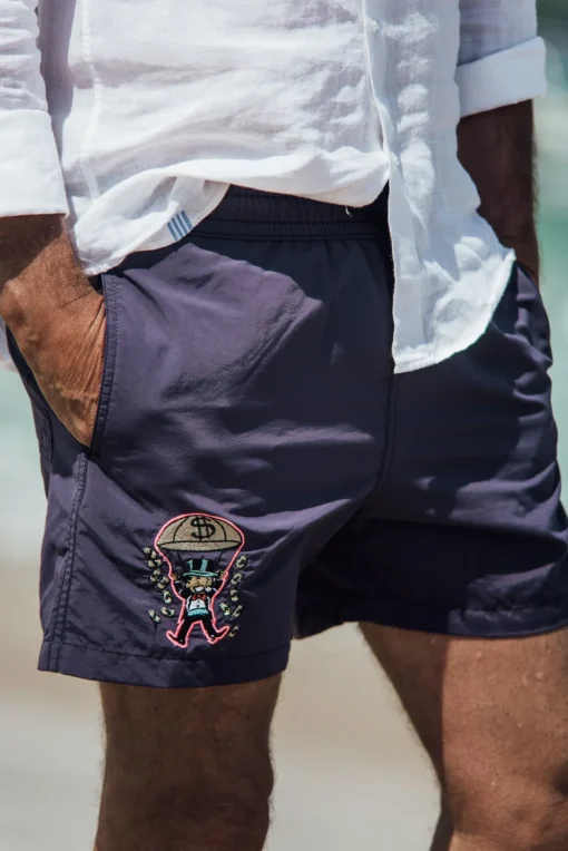Ermitage Court Mono Golden - Navy