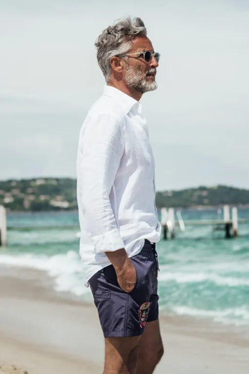 Ermitage Court Mono Golden - Navy