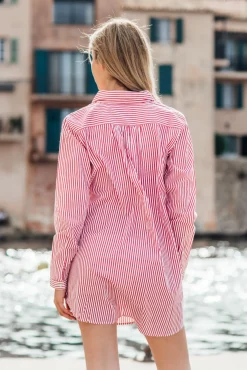 Pascatt dress - Red Stripes