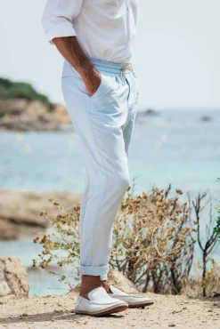 Sauvier Pants - Sky Blue