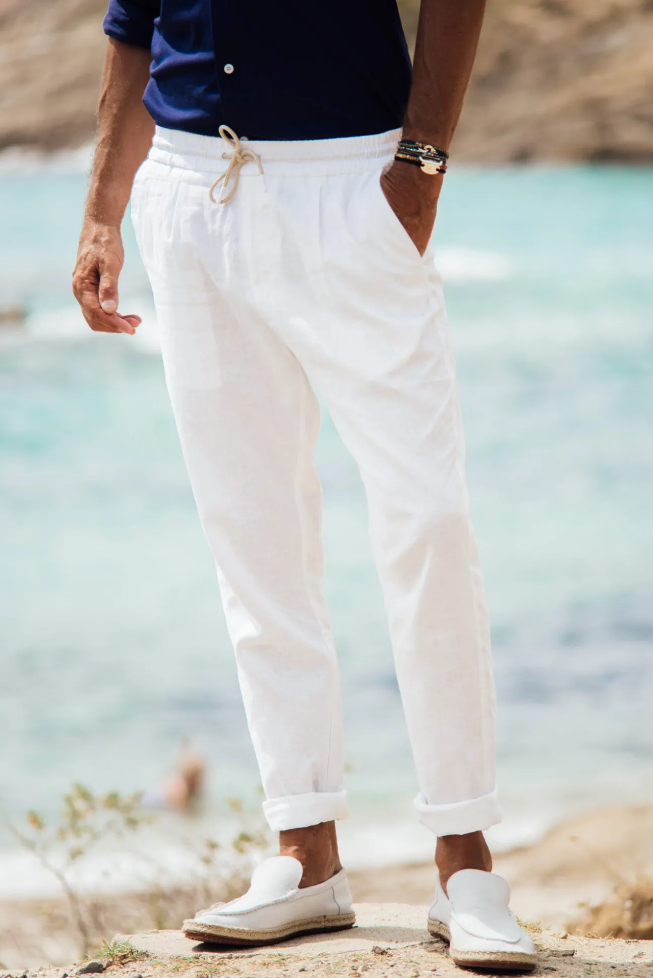 Sauvier Pants - White